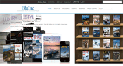 Desktop Screenshot of bluincmedia.com